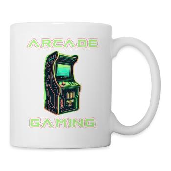 Arcade Gaming Retro Slots Games 80s Gamer - Mug - white - Right