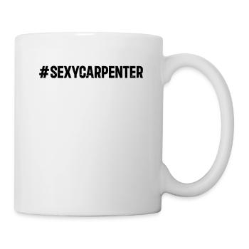 #SexyCarpenter - Outils de menuiserie Menuiserie Handyma - Mug blanc - blanc - Droite