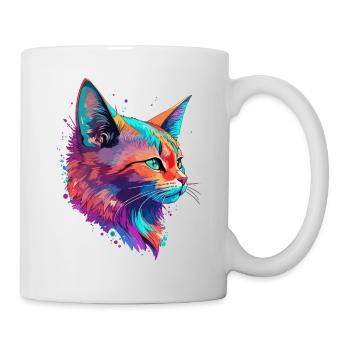 Cats Pet Art Cute Cat Cute Kitten - Mug - white - Right