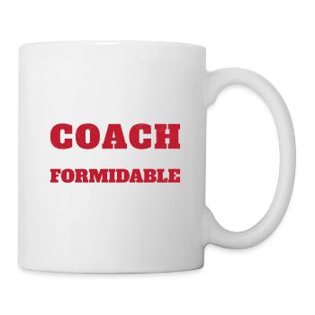 Coach Formidable Je Gère Idée Cadeau Humour - Mug blanc - blanc - Droite