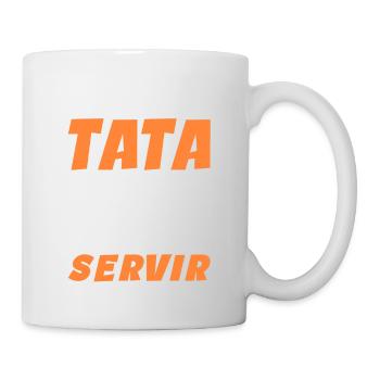 Neveu Nièce Cadeau J'ai Une Tata Cinglée Humour - Mug blanc - blanc - Droite