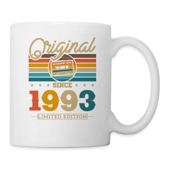 Original seit 1993 Limited Edition - Tasse - Weiß - Rechts