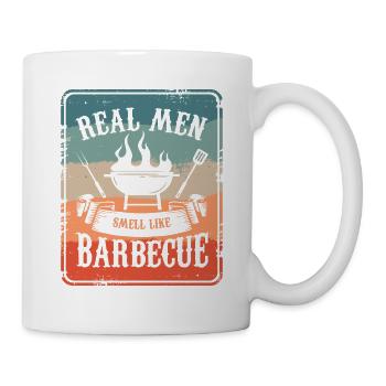 I'm Here For The Barbecue BBQ Grilling Grill Cook - Mug - white - Right