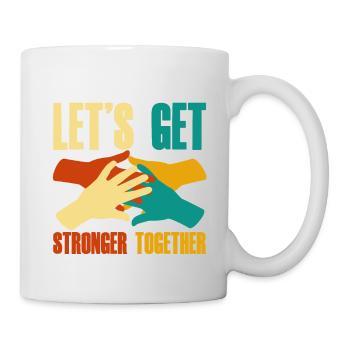 Soyons plus forts ensemble 2 - Mug blanc - blanc - Droite