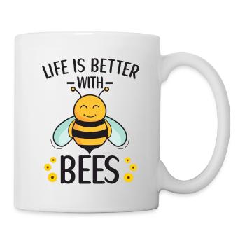 Bee Lover Accessories Beekeeper Gift - Tasse - Weiß - Rechts