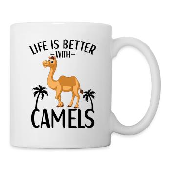 Camel Animal Accessories for Camel Lover - Tasse - Weiß - Rechts