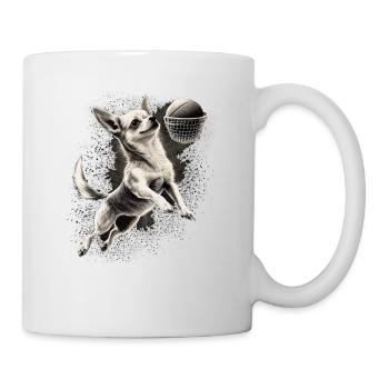 Chihuahua | Basketball | Player | Sport | Dunk | - Mug - white - Right