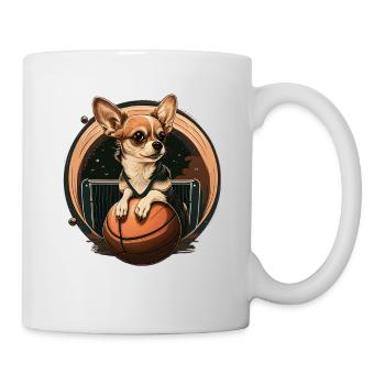 Chihuahua | Basketball | Player | Sport | Dunk | - Mug - white - Right