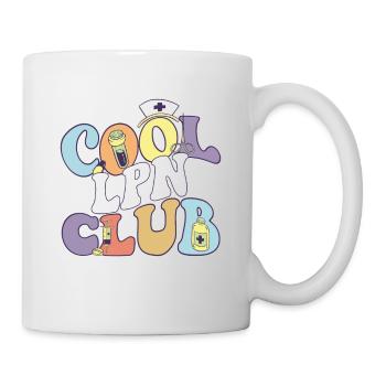 Cool Lpn Club Registered Nurse Medical - Tasse - Weiß - Rechts