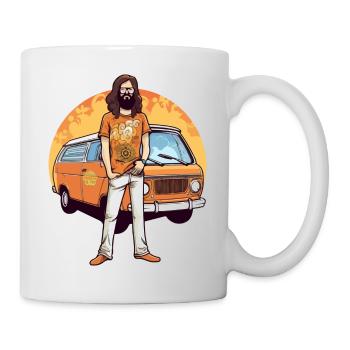 Jimmy Hippie - Tasse - Weiß - Rechts