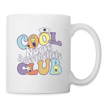 Club des infirmières anesthésistes cool - Mug blanc - blanc - Droite