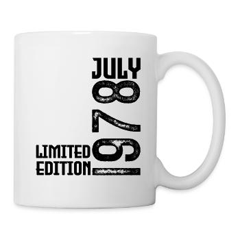 Gift July 1978. Birthday July 1978. - Mug - white - Right