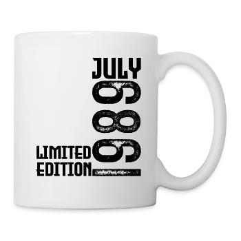 Cadeau Juillet 1989. Anniversaire juillet 1989. - Mug blanc - blanc - Droite