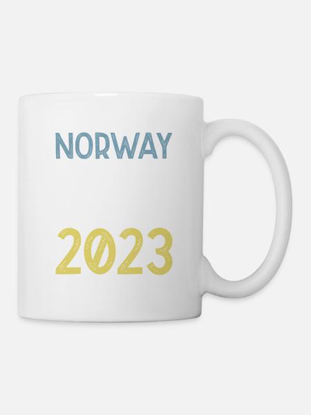 Norway 2023 Krone - Tasse - Weiß