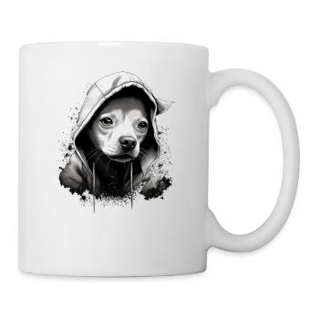 Chihuahua |Cool Dog | Rap | Hip-Hop | Gangster | - Mug - white - Right