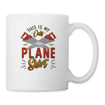 Charpentier - c’est mon seul outil - Mug blanc - blanc - Droite