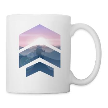 Hiking Arrow - Tasse - Weiß - Rechts