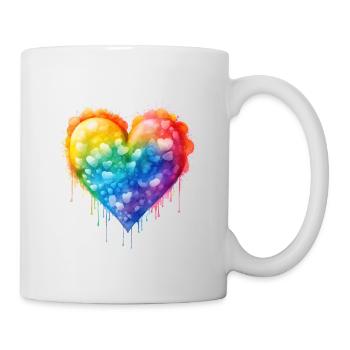 Love in All Colors-LGBT Pride - Mug - white - Right