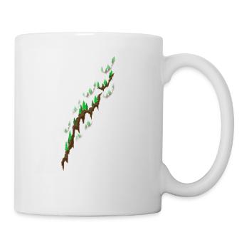 Forest uphill - Tasse - Weiß - Rechts