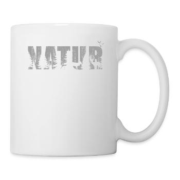 Natur - Tasse - Weiß - Rechts