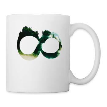 Forest for infinity - Tasse - Weiß - Rechts