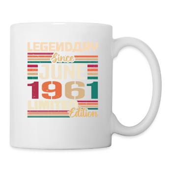 Légendaire Juin 1961 Edition Limitée Juin 1961 - Mug blanc - blanc - Droite