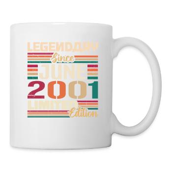 Légendaire Juin 2001 Edition Limitée Juin 2001 - Mug blanc - blanc - Droite