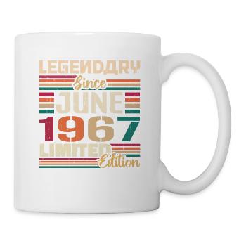 Légendaire Juin 1967 Edition Limitée Juin 1967 - Mug blanc - blanc - Droite