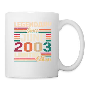 Légendaire Juin 2003 Edition Limitée Juin 2003 - Mug blanc - blanc - Droite