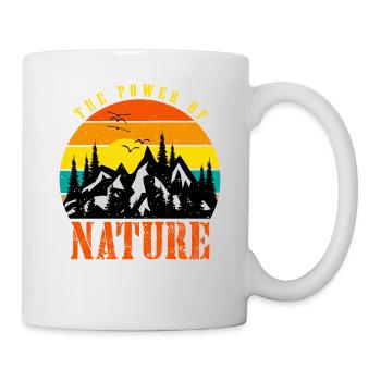 The Power of Nature - Tasse - Weiß - Rechts