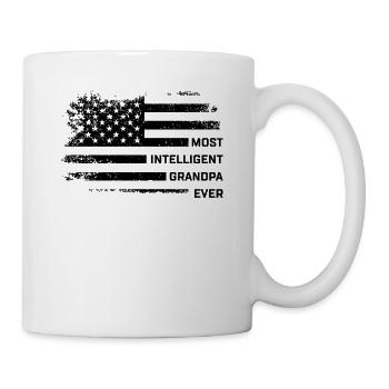 Most Intelligent Grandpa Ever - Father's Day - Mug - white - Right
