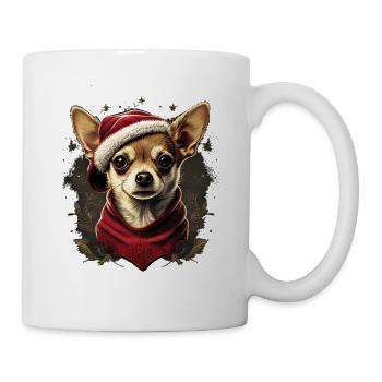 Chihuahua | Merry Christmas | X-Mas Tree | Cute - Mug - white - Right
