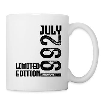 Gift July 1992. Anniversary July 1992. - Mug - white - Right