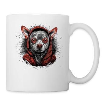 Chihuahua | Chien Cool | Rap | Hip-Hop | Gangster - Mug blanc - blanc - Droite