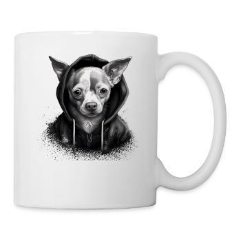 Chihuahua |Cool Dog | Rap | Hip-Hop | Gangster | - Mug - white - Right