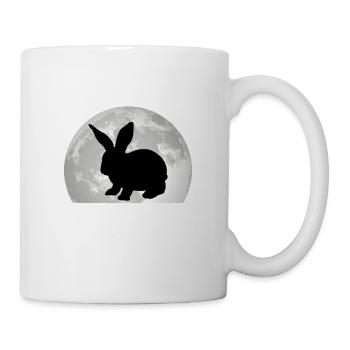 Rabbit Moon Bunny Rabbit - Mug - white - Right