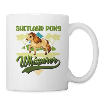 Shetland Pony Flüsterer Shetland Pony Whisperer - Mug blanc - blanc - Droite