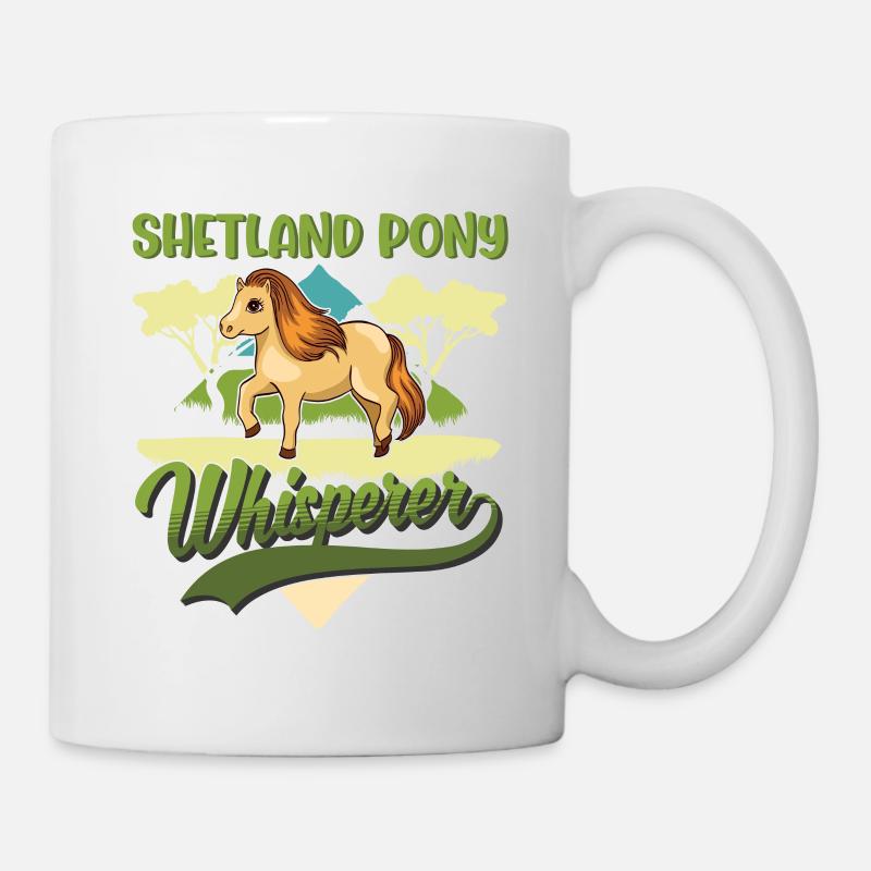 Shetland Pony Flüsterer Shetland Pony Whisperer - Tasse - Weiß
