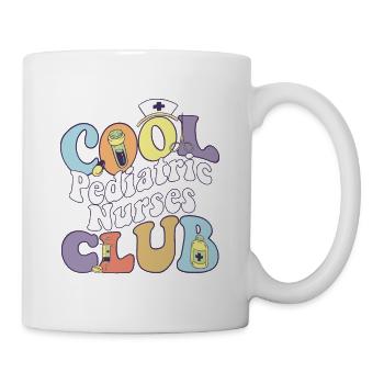 Cool Pediatric Nurses Club Pedia Squad Pediatrist - Tasse - Weiß - Rechts