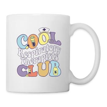 Cool Respiratory Therapists Club Medical - Tasse - Weiß - Rechts