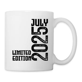 Cadeau Juillet 2025. Anniversaire juillet 2025. - Mug blanc - blanc - Droite