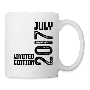 Gift July 2017. Birthday July 2017. - Mug - white - Right