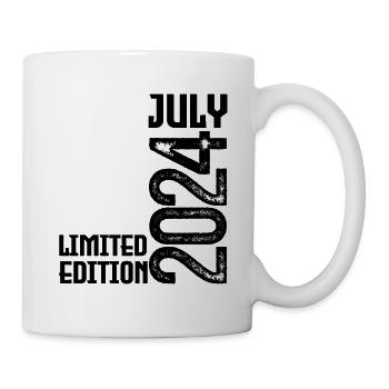 Cadeau Juillet 2024. Anniversaire juillet 2024. - Mug blanc - blanc - Droite