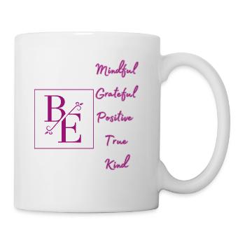 Be Grateful MIndful Positive - Mug - white - Right