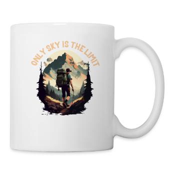 Hiking Team, only sky is the limit - Mug - white - Right