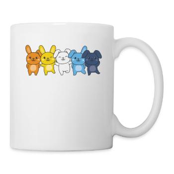 Aroace Flag Pride LGBTQ Cute Bunny - Mug - white - Right