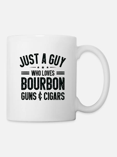 Zigarre Rauchen Zigarren Raucher - Tasse - Weiß