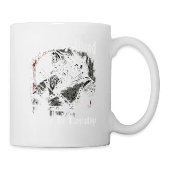 Wikinger Spruch, Bound By Blood, Norse Viking - Tasse - Weiß - Rechts