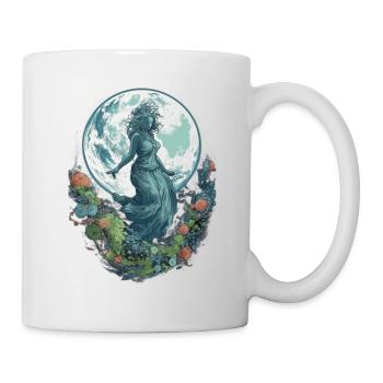 Respektier Muttererde Unseren Planeten Natur - Tasse - Weiß - Rechts