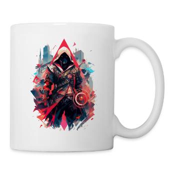 Epic Gamer Cyber Assassin Robot Pirate - Mug - white - Right
